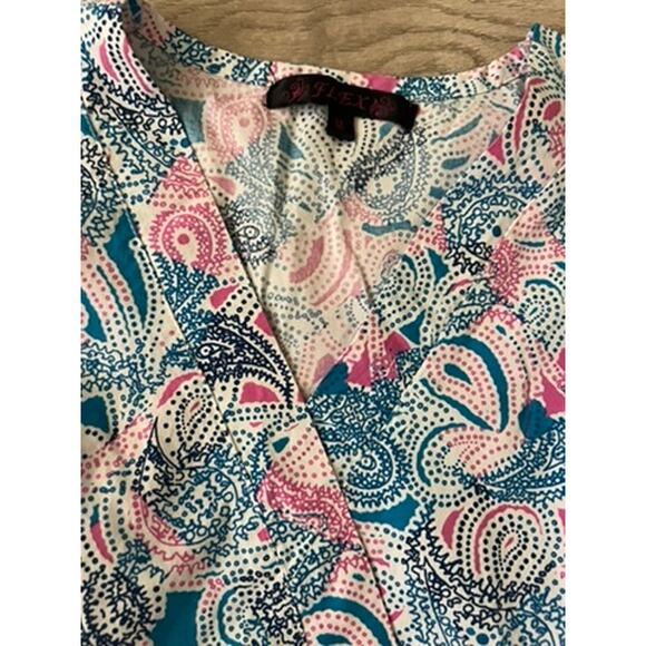 Flex colorful scrub top nursing sz Medium - Picture 3 of 5